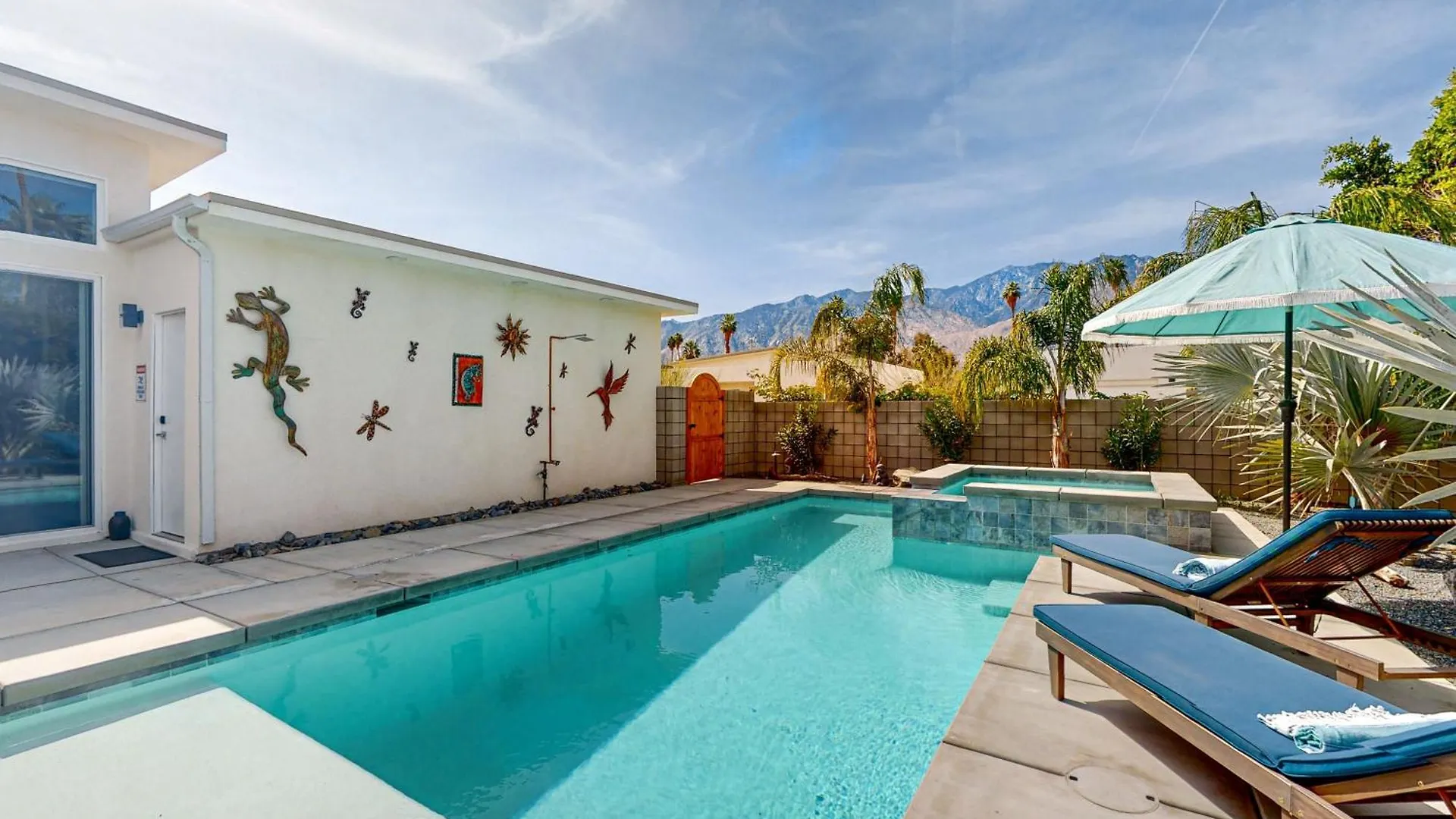 Prázdninový dům Bespoke Desert Bungalow Permit #68404 Palm Springs USA